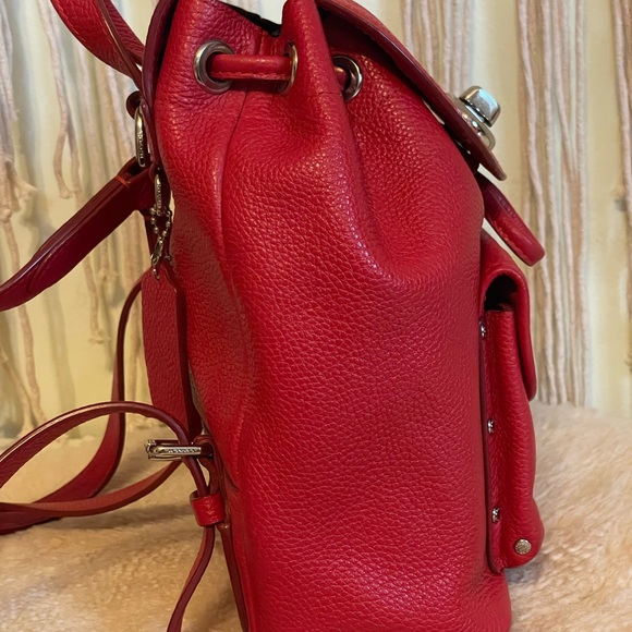 COACH Red Mini Backpack - Picture 5 of 6